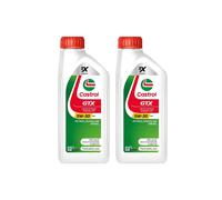 CASTROL SAE 5W30 Engine Oil 2x 1 Litre Synthetic ACEA Light Duty C3 15F6E4
