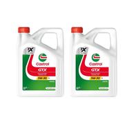 CASTROL SAE 5W30 Engine Oil 2x 4 Litres Synthetic ACEA Light Duty C4 15F64E