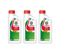 CASTROL SAE 5W30 Engine Oil 3x 1 Litre Synthetic ACEA Light Duty C4 15F64C