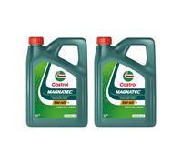 CASTROL SAE 5W40 Engine Oil 2x 4L Synthetic ACEA Light Duty C3 API Gasoline SN