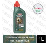 Castrol Transmission Oil Transmax Manual EP 80W VW Mercedes-Benz Opel 15F13C 1L