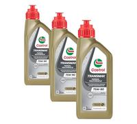 Castrol Transmax Manual Multivehicle 75W-90 1L (Pack of 3)