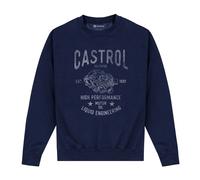Castrol Unisex Adult Retro Engine Sweatshirt PN1022