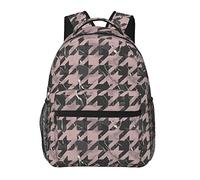 Casual Backpack for Women Men, Black And White Floral Mexican Sugar Skulls, Durable Daypack Travel Backpack for Hiking Camping Outdoor Sports