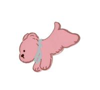 Casual Barrettes Hair Clip Puppy Sweet Side Flat Clip Hairpin Cartoon Dog 2000s Trend for Bunches