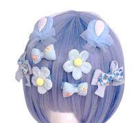 Casual Barrettes Hairpin Hair Clip Flower 2000s Colorful Bowknot Bunches Headwear Sweet Theme Flower Shape