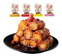 Casual Bean Roll Snacks Vegetarian Chicken Sauce Bean Roll Casual Snacks Soy Products Snacks Spicy Tofu Roll Dried Tofu Instant Soy Products Multiple Flavors Mixed Pack 500g