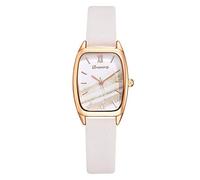 Casual Bravura Fashion European Small American Bracelet and Watch Women's Watch Undone Watches for Men (White, One Size)