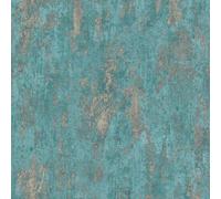 Casual Chic Industrial Vinyl Textured Wallpaper Erismann Blue One Size