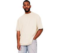 Casual Classics Men's Core Ringspun Cotton Tall Oversized T-Shirt in Light Sand | Size: Large Casual Classics Light Sand L