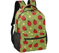 Casual Daypack Minimalist Look Twill Weave Fabric Lightweight for Teens, Japanese Cherry Blossom Blush Flower Floral, M, Daypack
