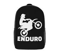 Casual Daypack Motocross Racing Enduro School Bags Durable Knapsack for Hiking, Camping, Work, 42X32X14Cm