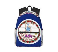Casual Flag Of Virginia Backpack For Men And Women Lightweight Travel