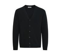 CASUAL FRIDAY CFKarl Men's Cardigan with V-Neck Button Placket Lambswool Regular Fit, Dark Navy (194013), L