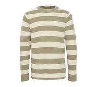 CASUAL FRIDAY CFKarl Striped Crew Neck Knit Men's Knitted Pullover Pullover Crew Neck 100% Cotton Regular Fit, Vetiver (170613), XL