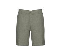 CASUAL FRIDAY CFPandrup Men's Linen Shorts Bermuda Shorts 100% Linen Regular Fit, Agave Green (185806), S