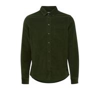 CASUAL FRIDAY Men's Cfanton Ls Bd Baby Cord Shirt, 190419/Rifle Green, M