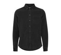 CASUAL FRIDAY Men's Cfanton Ls Bd Baby Cord Shirt, Anthracite Black (194007), L