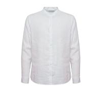 CASUAL FRIDAY Men's Cfanton LS CC 100% Linen Shirt, 110601/Bright White, XXL