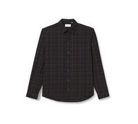CASUAL FRIDAY Men's Cfanton LS Checked Shirt, 194013/Dark Navy, M