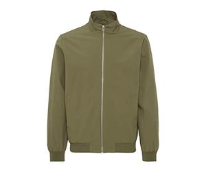 Casual Friday Men's Cfjoshu Zip Jacket, 180521/Burnt Olive, L