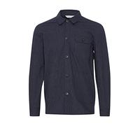 Casual Friday Men's Cfsilva 0057 Small Striped Shacket Jacket, 194013/Dark Navy, L