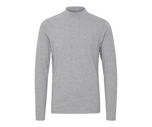 CASUAL FRIDAY Men's Theo LS Turtle Neck T-Shirt, 50813/Light Grey Melange, S