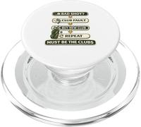 Casual Golfer Golf Buddies Back 9 Golfing Round Golf Day PopSockets PopGrip for MagSafe