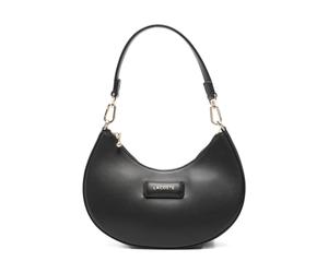 Casual Half Moon Purse - female - Lacoste - Shoulder Bags - Black - ONE SIZE - Bags ONE SIZE