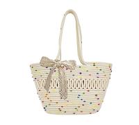 Casual Handbags Beach- Bag Purse Shopping Shoulder Bag Leisure Large Capacity Bag Girl Women Fashion Woven Tote Bag