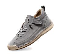 Casual Hiking Shoes for the Hand, Flexible, Soft Sole, Comfortable, Flat Slippers for Everyday Weight, Breathable Design, gray, 10 UK