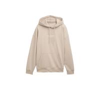 Casual Hooded Sweatshirt with Round Neck Print Tom Tailor Denim Gris 2XL