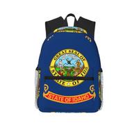Casual Idaho State Flag Backpack For Men And Women Lightweight Travel