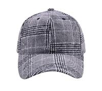 Casual Industries Hat Cotton Baseball Cap Plaid Soft Unconstructed Adjustable Size Dad Hat (B, One Size)
