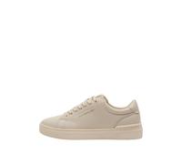 Casual Leather Look Trainers s.Oliver Beige 42