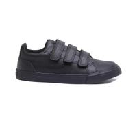 Casual Leather Shoe with Triple Straps - unisex - Kickers - Kids Sneakers - Black - 31 EU - Kids 31 EU