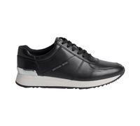 Casual Leather Trainers with Metallic Accents - female - Michael Kors - Sneakers - Black - 2 1/2 UK - Shoes 2 1/2 UK