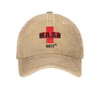 Casual Mash The of 4077th Vintage Logo Baseball Cap Unisex Distressed Washed Snapback Hat Funny Humor Outdoor Activities Adjustable Fit Cotton,for All Seasons