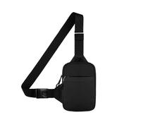 Casual Men Shoulder Chest Bag，Compatible for Outdoor Sport Running Cycling Belt Large Capacity Travel Phone Pouch(Black)