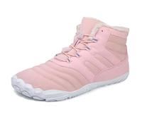 Casual Men's Shoes, Comfortable, Trendy Trainers for Men, Reinforced and Non-Slip, Breathable Snow Boots with Plush Lining for Mountains and Rocks, Jogging, Elegant Walking Shoes, Trekking Shoes, pink