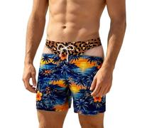 Casual Mens Shorts with Graphic Prints for Everyday Wear Lightweight Summer | Novelty Denim Swim Shorts Funny Men Personalised Print Men’s Cheeks Uk Bum Look Thong