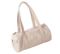 Casual Nylon Cylinder Shoulder Bag Fashionable Korean Styles Commuters Students Underarm Handbag With Zippered For Women Multifunctional Storage Satchel