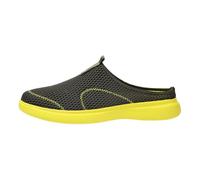 Casual Open Back Sneakers Mens,Men's Backless Trainers,Mesh Slip On Mule Shoes Breathable,Lightweight,Arch Support,Non Slip,for Leisure,Sports and Outdoor Activities Green