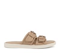 Casual Open Sandals - female - Sergio Moretti - Sliders - Beige - 4 UK - Shoes 4 UK