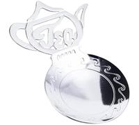 CASUAL PRODUCT 010415 Tea Caddy Spoon, A, Silver