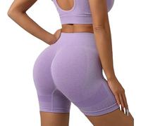 Casual Seamless Three Minute Yoga Shorts Lift Hip Fitness High Waist Body Shaping High Elastic Sports Yoga Pants