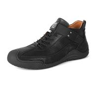 Casual Shoes for Fashion Chukka Boots Outdoor Ankle Boots Comfortable Everyday Wear with Construction Clean Lines, Quiet Confidence Black