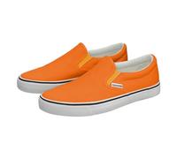 Casual Shoes for Men and Women Low Breathable Espadrilles Elegant Cross Design and Comfort Practical for All Occasions, Orange, 9 UK