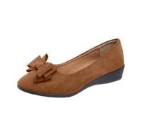Casual Shoes for Women for Everyday Wear Stylish yet comfortable slip on design Perfect for work and date nights. Versatile footwear for all seasons. Easy to wear with casual, brown, 8 UK