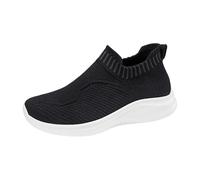 Casual Shoes Men's Casual Shoes Trainers Mesh Shoes Lightweight Outdoor Jogging Shoes Without Laces Slip-On Running Shoes Casual Sports Shoes Trainers Fitness Shoes Comfortable Loafers, White (white 2
